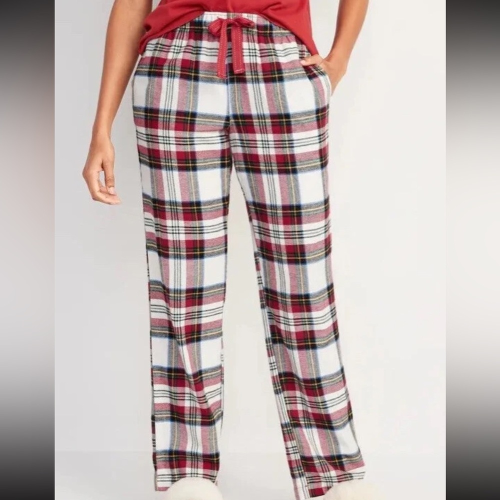 NWT Old Navy Plaid Pajama Pants | Straight Leg